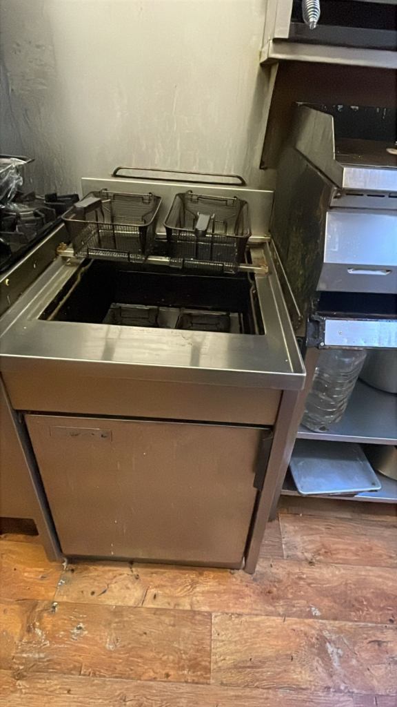 Rangemaster lpg fryer 