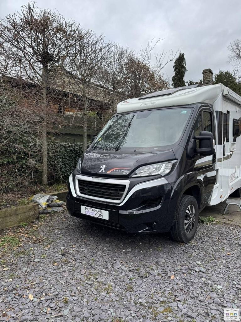 Elddis Evolution 120 13000 miles 1 Owner Full service and habitation history