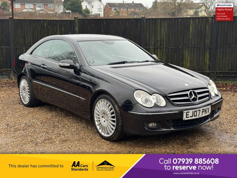 2007 Mercedes-Benz CLK 3.0 CLK320 CDi Avantgarde Auto 2dr Coupe Diesel Automatic
