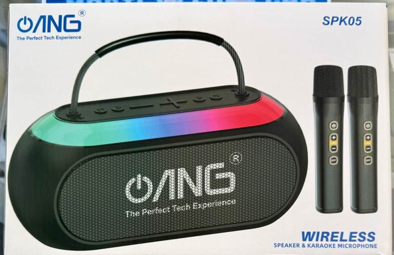 ANG SPK05 Wireless Bluetooth Music Speaker with Dual Microphones