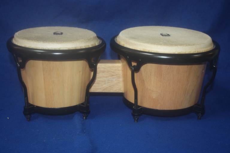 Toca Kayman Player's Series Natural Wood Bongos 7in + 8.1/2in ~ £65 ono