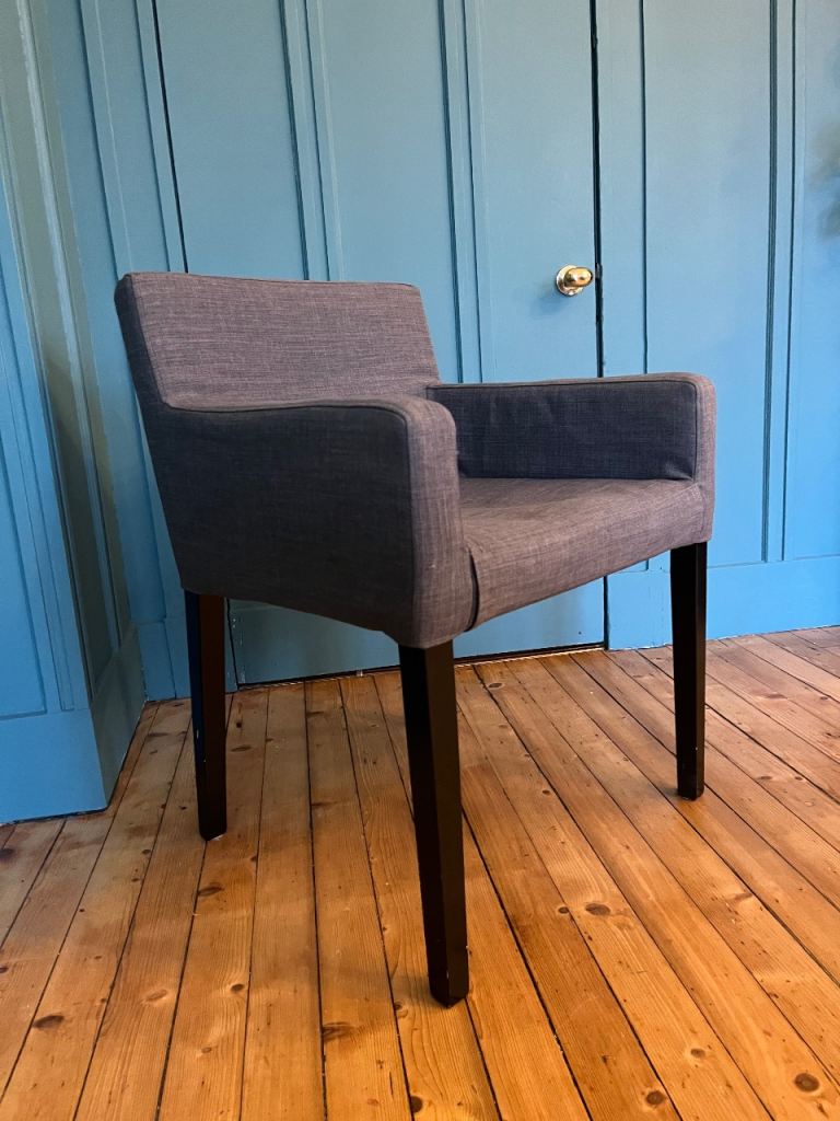 IKEA Slate Grey Chair – Modern Accent Chair