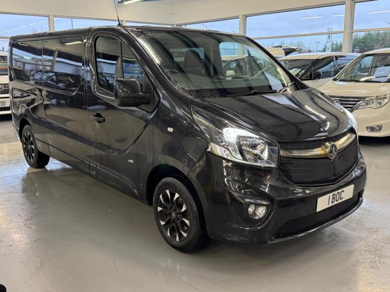 2017 Vauxhall Vivaro 1.6 CDTi 2900 Sportive L2 H1 Euro 6 5dr PANEL VAN Diesel Manual