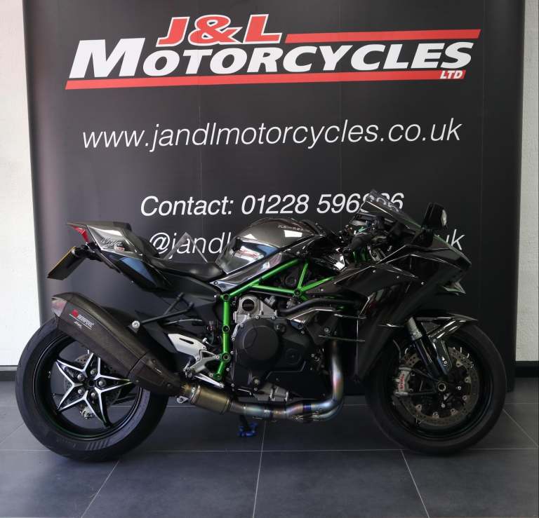 Kawasaki Ninja H2, Akrapovic Full Titanium System, One Private Owner!