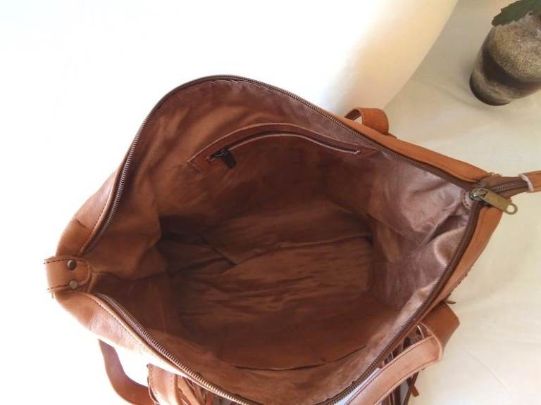 100% Genuine Leather Handbag Moroccan Leather Bag Handmade Women's Bag  ( Christmas Sale )