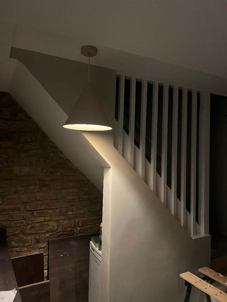 Indoor renovation plasterboard plastering and tiling 