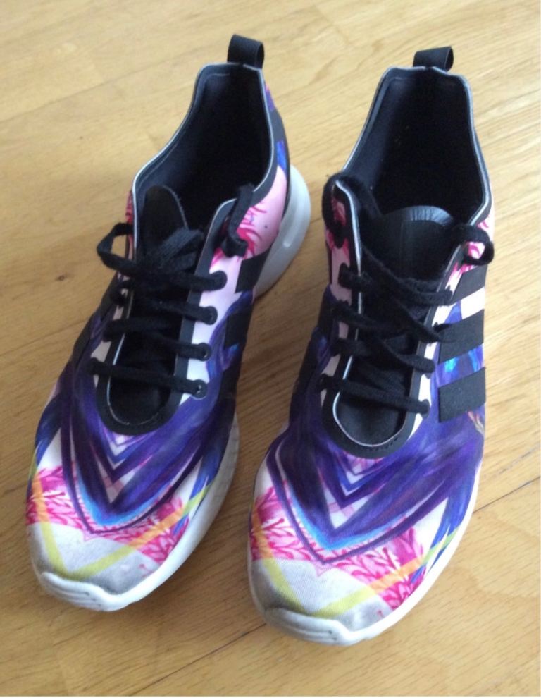 FANTASTIC ADIDAS ORIGINALS TRAINERS - Torsion ZX ADV Flux Smooth Zebra Print (Art S82937)