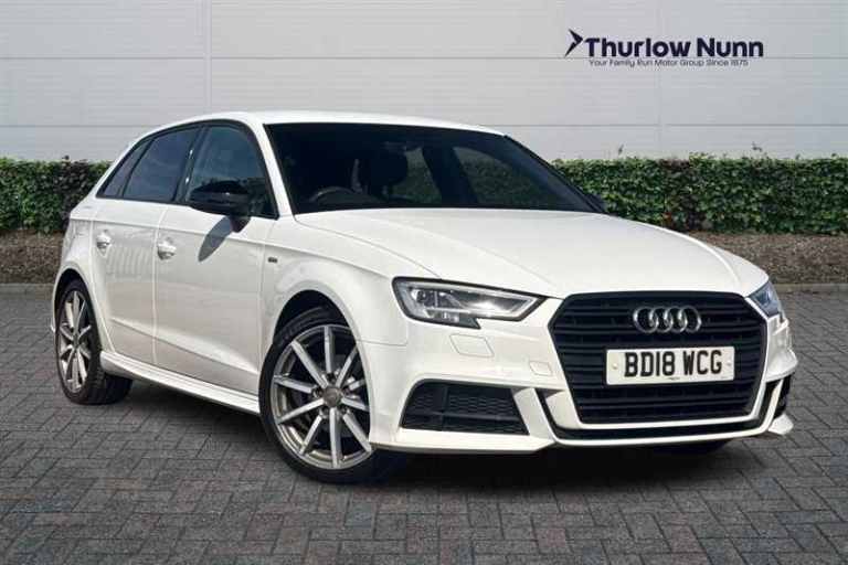 2018 Audi A3 1.5 TFSI CoD Black Edition Sportback 5dr Petrol S Tronic Euro 6 (s/s) (150  Hatchbac...