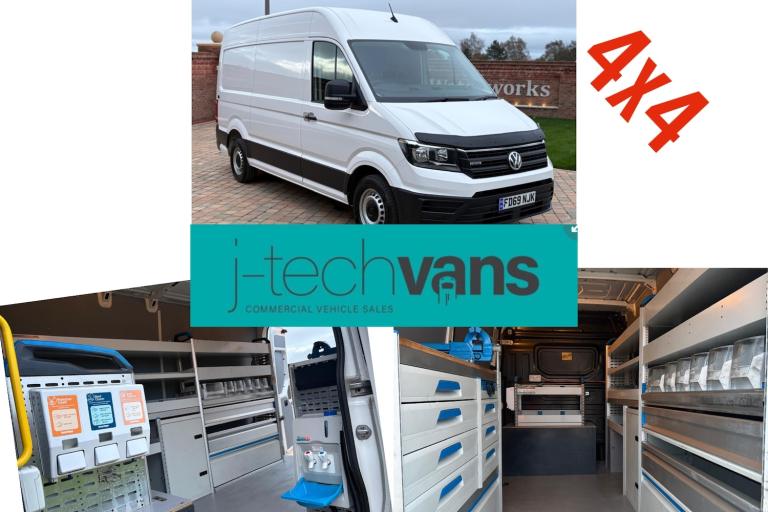 2020 Volkswagen Crafter 2.0 TDI 177PS 4Motion L2 H2 Mwb Van ***4x4 / Workshop / Plant Fitters Van...