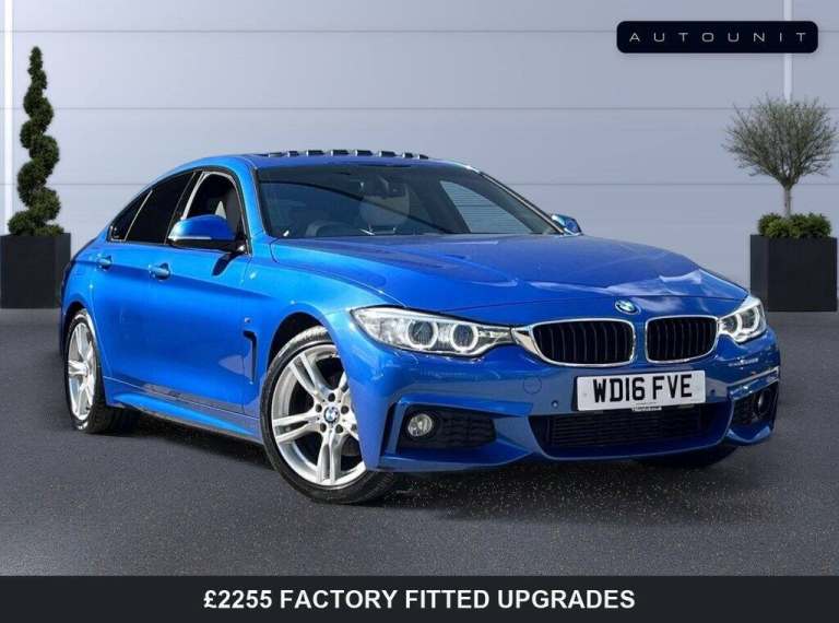 2016  BMW 4 SERIES GRAN COUPE 2.0 420D M SPORT HATCHBACK 5DR DIESEL AUTO EURO