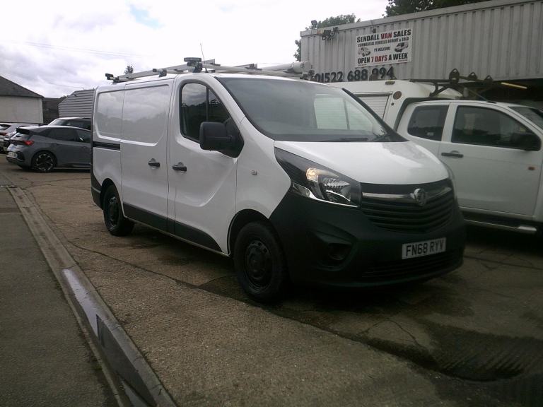Vauxhall Vivaro 1.6 CDTi,2018,68 REG,WHITE,ONLY 74,000 MILES,1 OWNER,CLEAN VAN