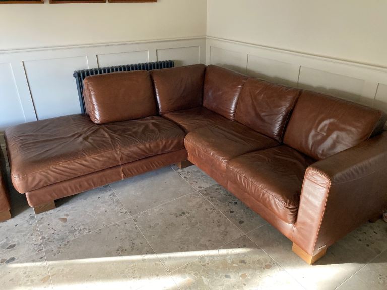 Leather Corner Sofa