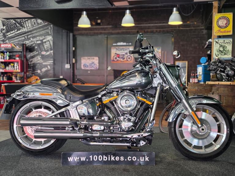 2025 HARLEY-DAVIDSON FAT BOY GRAY GHOST 1923cc 117 950 MILE'S 