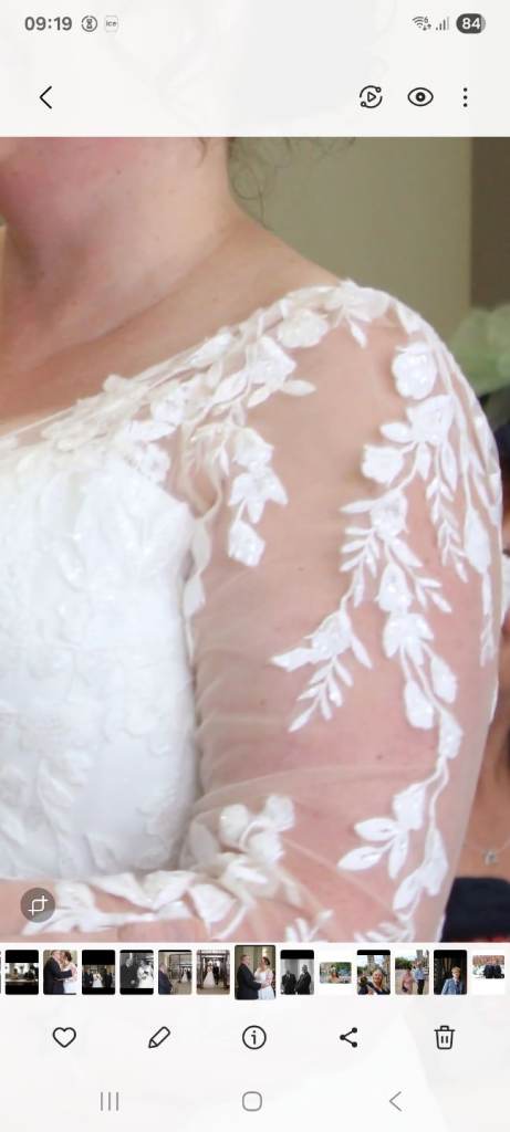 WED2B wedding dress size 20