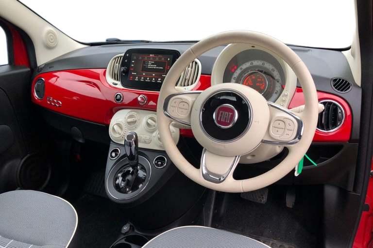 2019 Fiat 500 1.2 Lounge 3dr Dualogic Hatchback PETROL Automatic