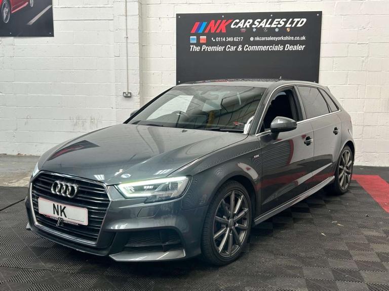 2018 Audi A3 2.0 TDI 184 Quattro Black Edition 5dr S Tronic [7] HATCHBACK DIESEL Automatic