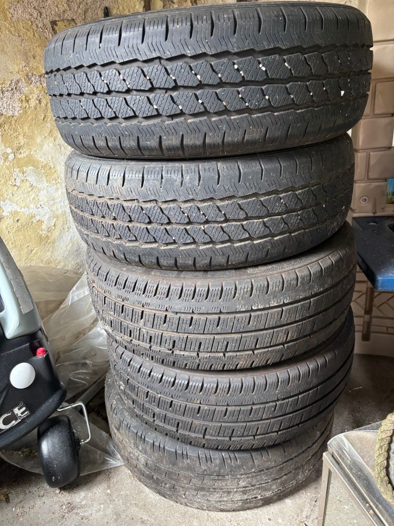 All season van tyres (used)