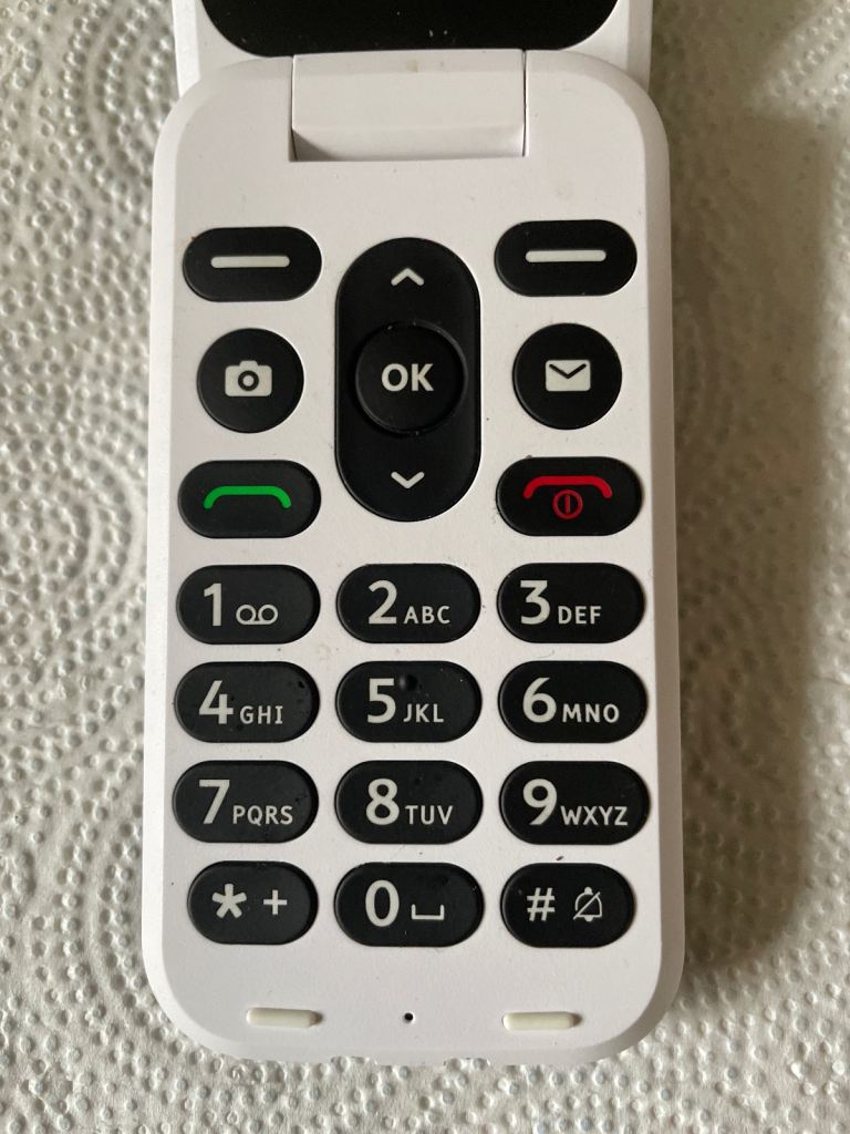 Doro 2880 mobile flip phone 