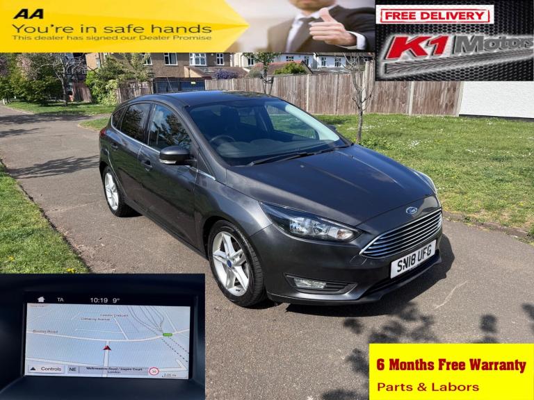 2018 Ford Focus 1.0 EcoBoost 125 Zetec Edition 5dr HATCHBACK Petrol Manual