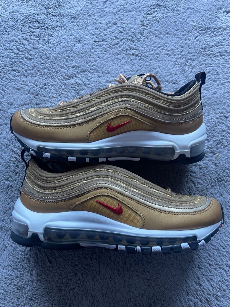 Nike Air Max 97 Gold Bullet UK4 