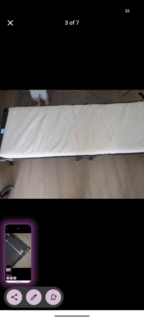 Jaybe camping bed brand new 