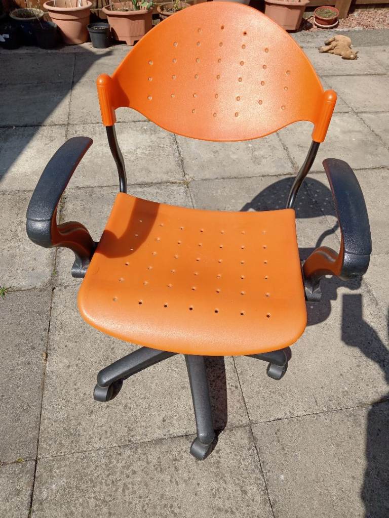 Orange Desk Office Chair