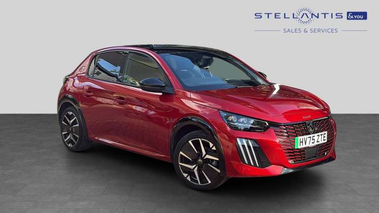 2025 Peugeot 208 51kWh GT Premium Hatchback 5dr Electric Auto (11kW Charger) (156 ps) Hatchback E...