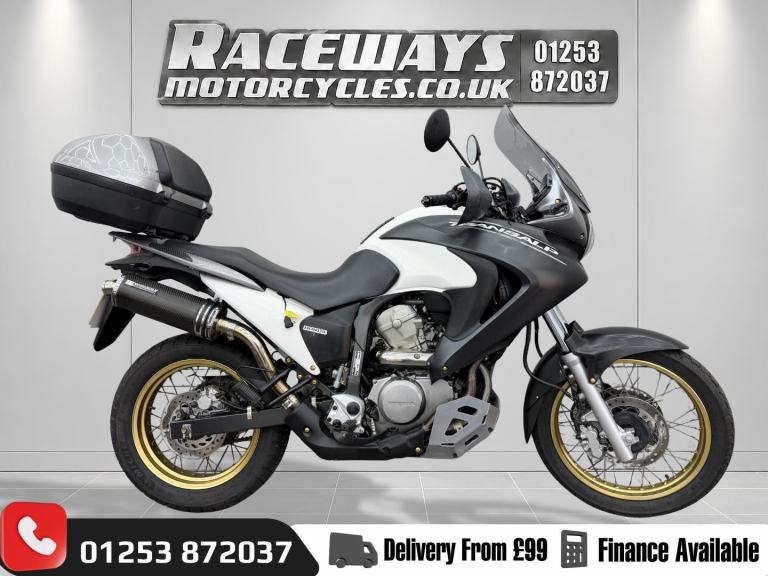 HONDA XL700 TRANSALP 2013 13 REG 18,172 MILES GREY USED MOTORCYCLE 680CC