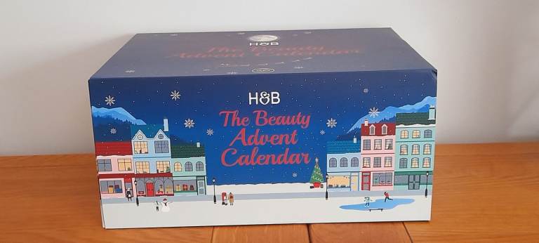 Holland and Barrett EMPTY advent calendar 