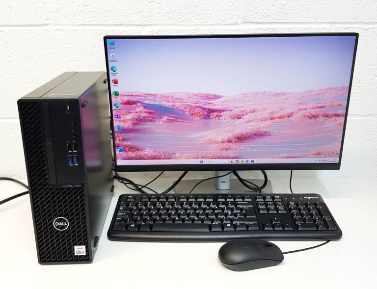Dell Fast PC Computer, Intel Core i5-10th Gen, 16GB RAM, 512GB Storage, MS Office 2021