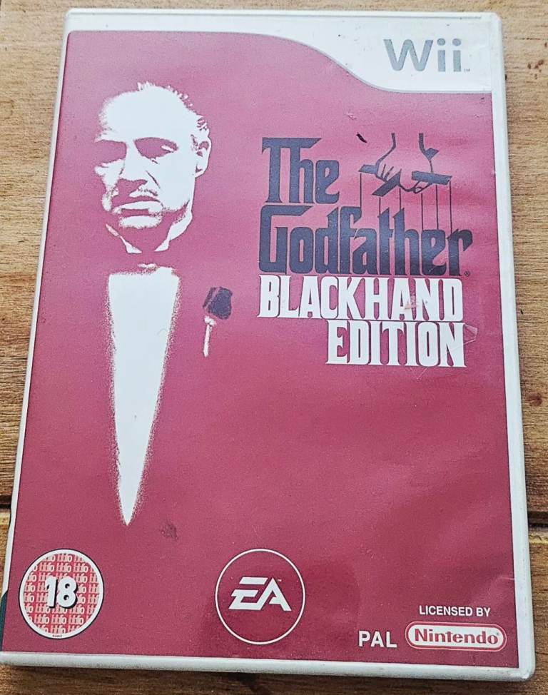 THE GODFATHER BLACKHAND EDITION - WII.