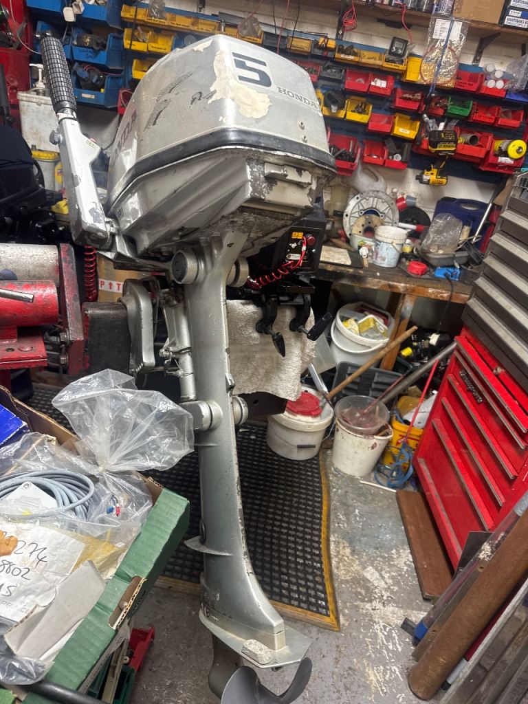 Honda 5HP Outboard Motor – Used Condition