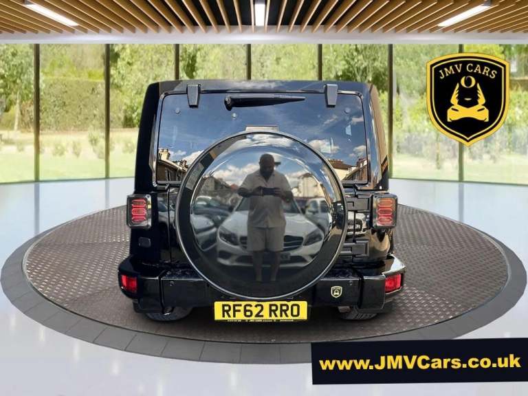 2012 Jeep Wrangler 2.8 CRD Black Edition II Auto 4WD Euro 5 4dr CONVERTIBLE Diesel Automatic