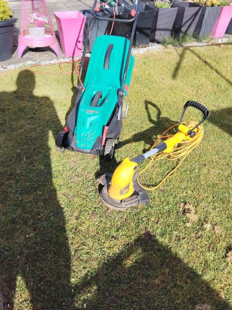 Lawnmower and strimmer 