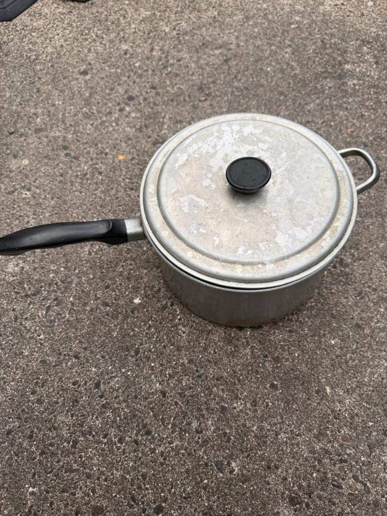 Aluminium Iddly Steamer Pot with Trays – Good Condition
