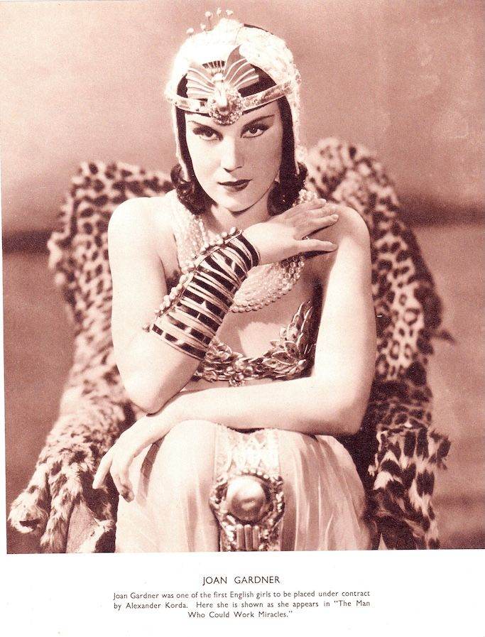 ramed Or Un-Framed Magazine ORIGINAL JOAN GARDNER Famous Hollywood Film Movie Star Glamour Vintage 