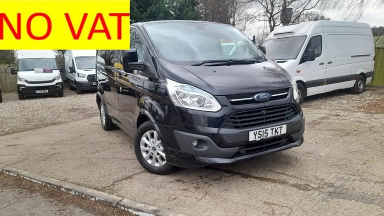 2015 Ford Transit Custom 2.2 TDCi 270 Limited (NO VAT) PANEL VAN Diesel Manual