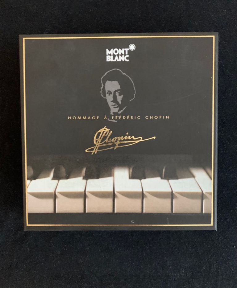 Montblanc Meisterstück Hommage À Frédéric Chopin Fountain Pen – Unused – Complete Set