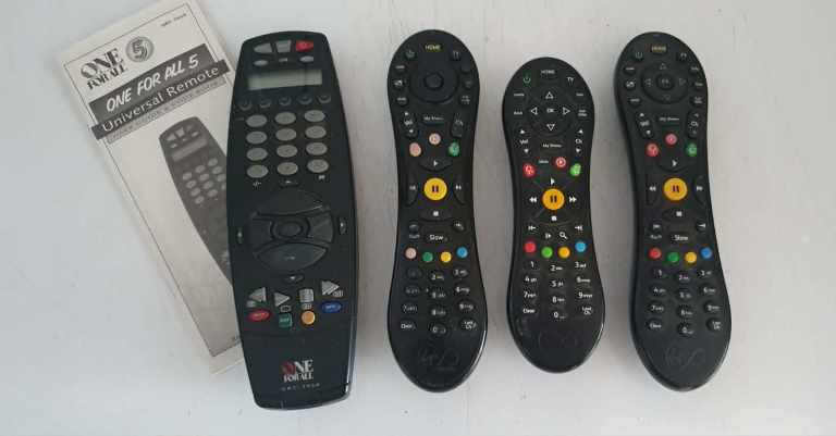 4 Remote Controls