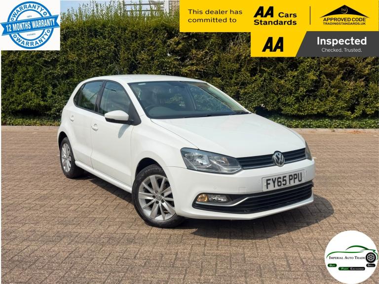 2015 Volkswagen Polo 1.2 TSI BlueMotion Tech SE Hatchback 5dr Petrol Manual