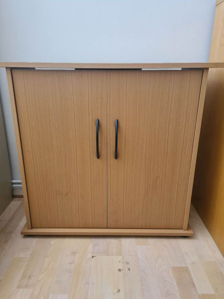 Juwel Rio Aquarium Cabinet Fish Tank Stand 81 x 31 x 73cm Beech Effect
