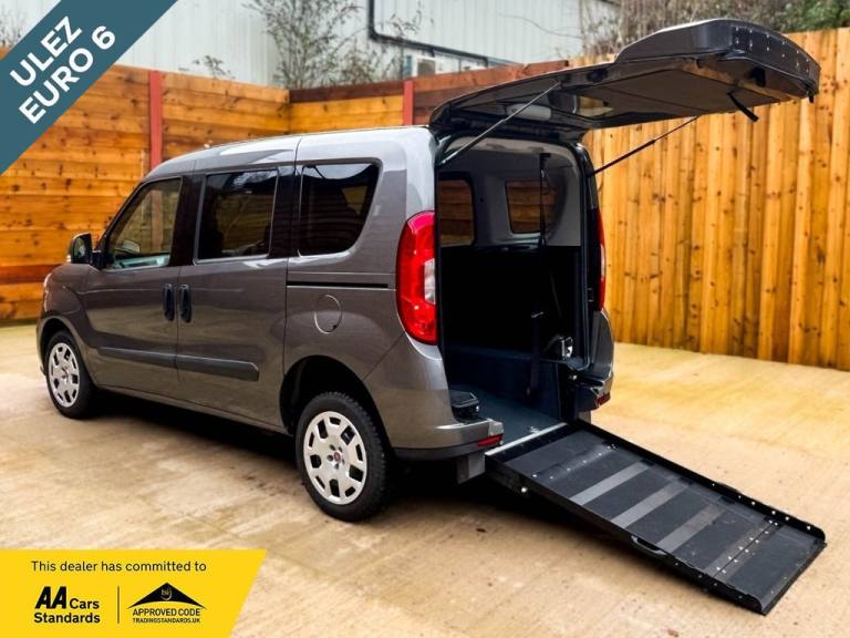 2020 Fiat Doblo 3 Seat Petrol Wheelchair Accessible Disabled Access Vehicle WAV  MPV Petrol Manual