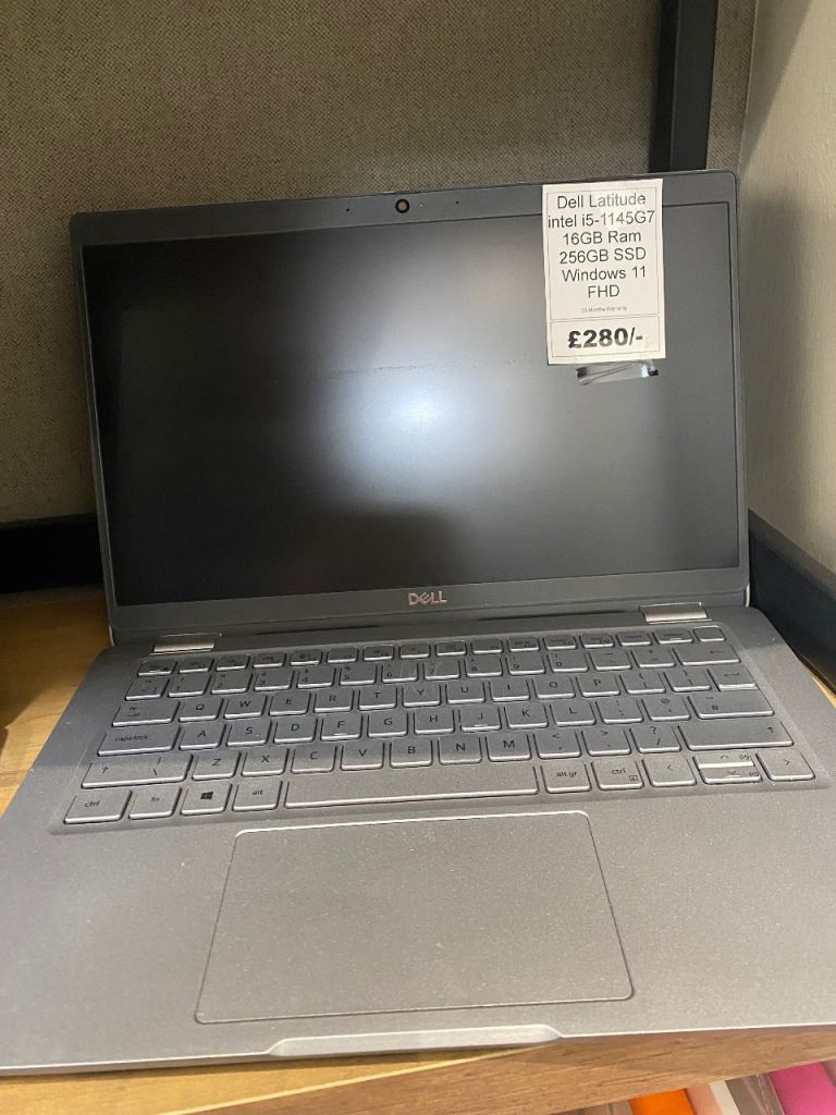 Dell Latitude 7420 Laptop i5-1145G7 16GB RAM 256GB SSD Win11 FHD