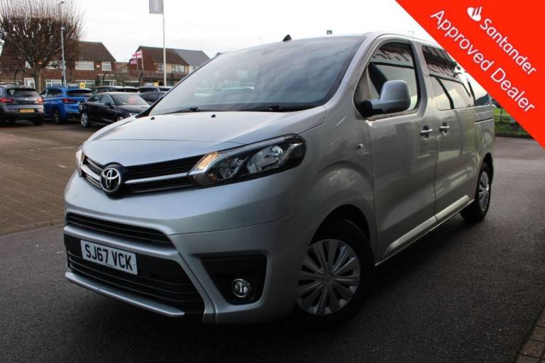 2017 67 TOYOTA PROACE VERSO 2.0D SHUTTLE MEDIUM MPV 5DR DIESEL MANUAL MWB EURO 6