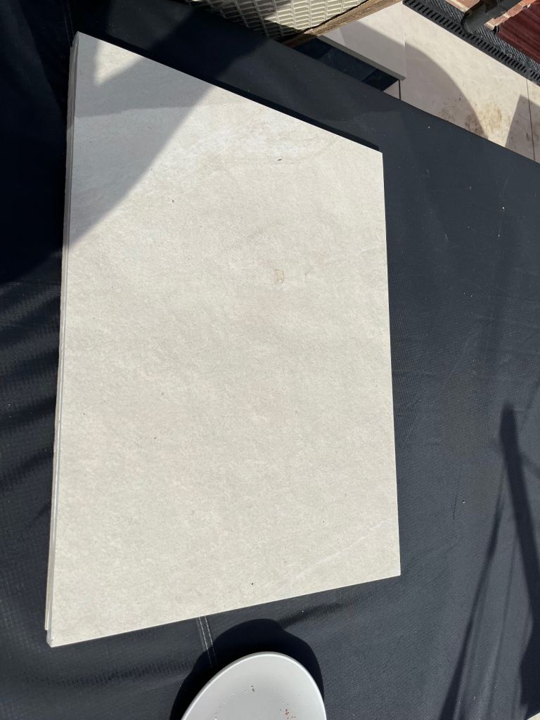 Porcelain patio slabs