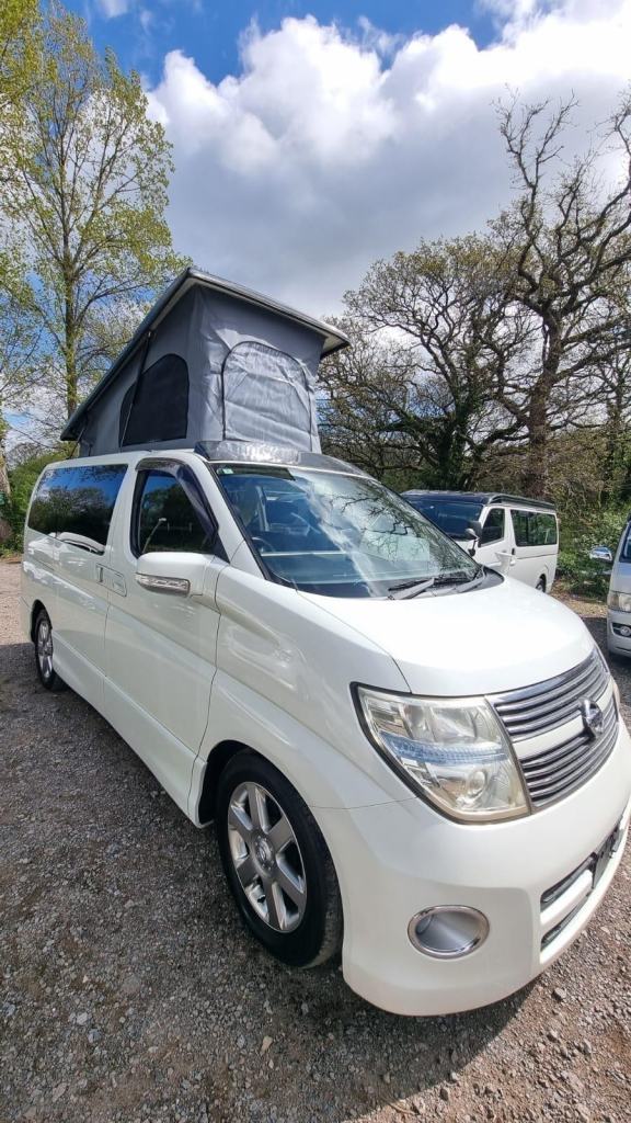 2010 NISSAN Elgrand POP TOP 4 Berth New Full Camper Conversion