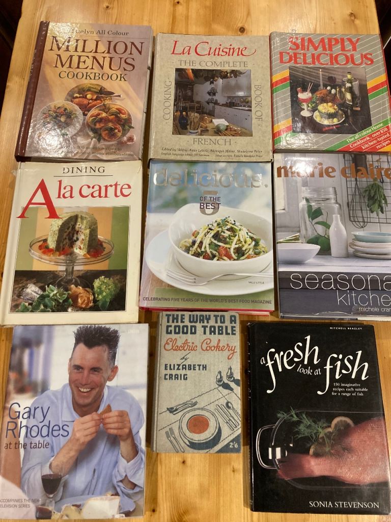 Hardback Cookery Book selection 
