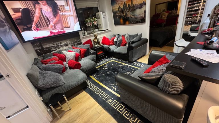 image for 3 piece L sofa for sale 