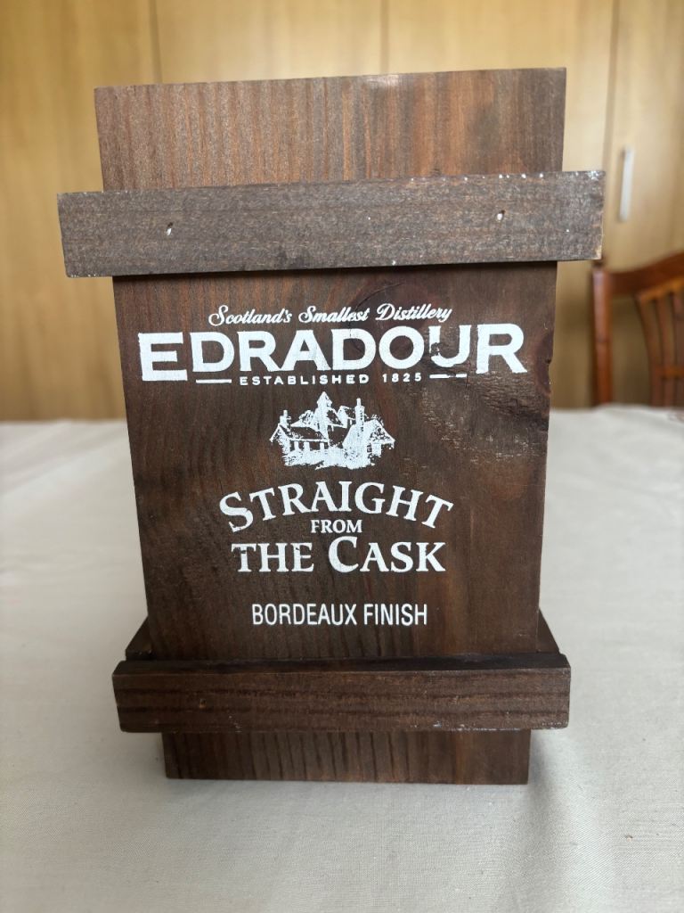 Whisky box - Empty- used. 