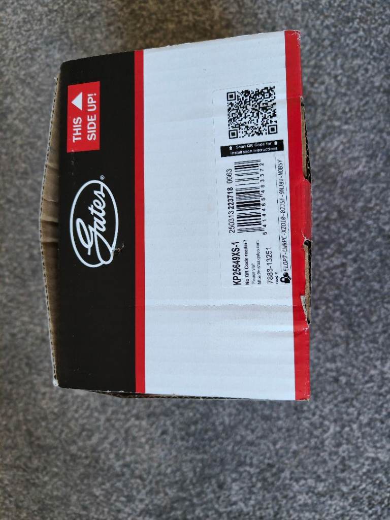 GATES PowerGrip Water pump and timing belt kit - KP25649XS-1